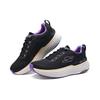 Skechers Max Cushioning Mesh Fabric Comfortable Versatile Low-Top Lifestyle Sneakers Women Sneakers Black Purple 129260-BKPR
