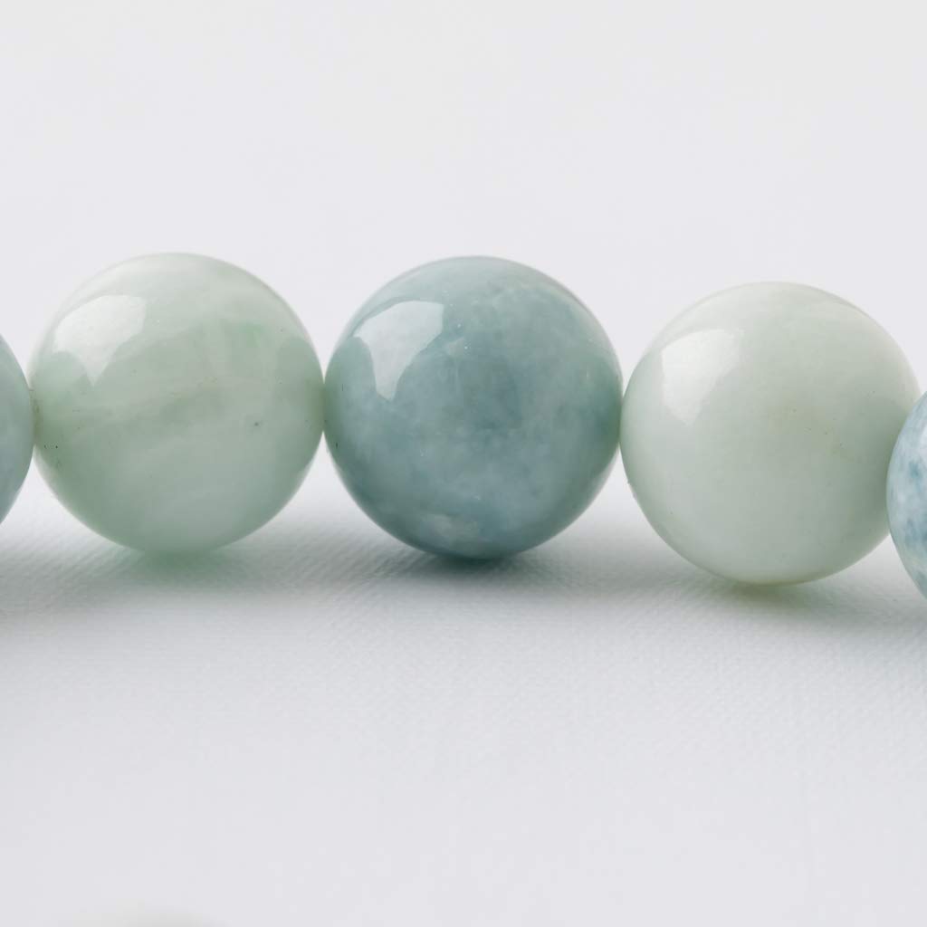 17cm Itoigawa Natural Jadeite Blue Japanese National Jomon Power Stone Jadeite Workshop Special Paulownia Wood Quality Guarantee BR0251 (10mm beads,
