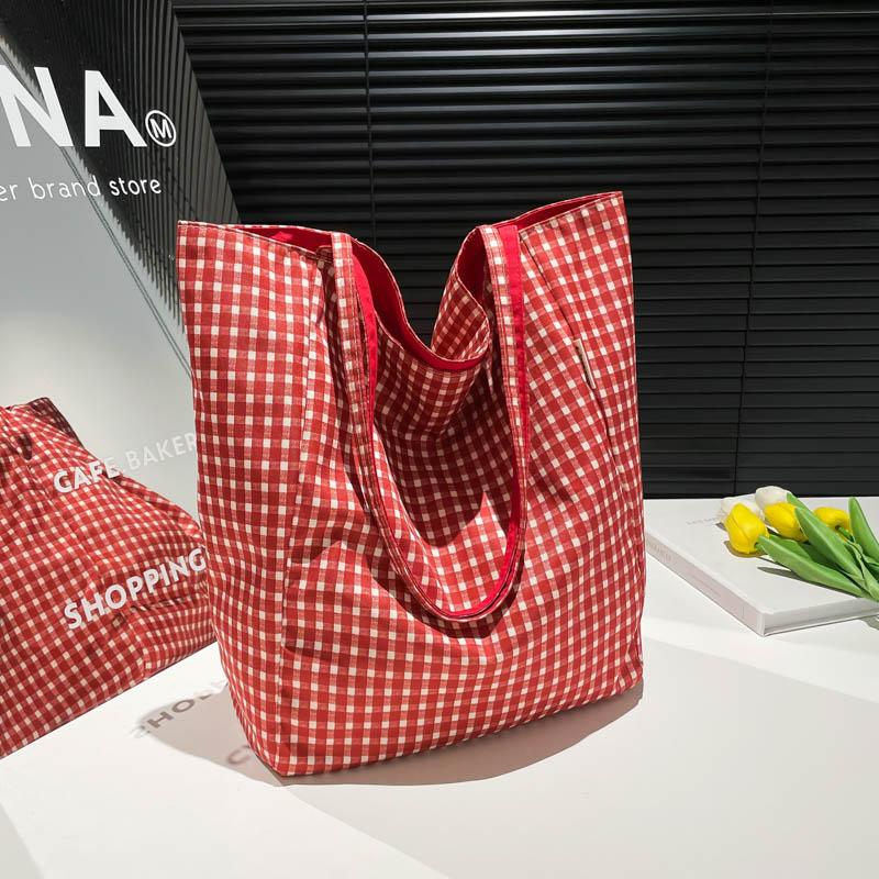 Nyl Solid Color Double-sided Back Shoulder Bags Large Capacity Women's Bags Sale 2026 High Quality Versatile Tote Bags