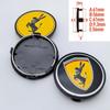 4pcs 61mm 56mm Donkey Logo Emblem Badge Car Wheel Center Caps Wheel Hub Center Cover Rim Hubcaps Replace Car Styling Accessories