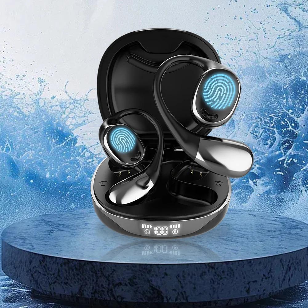 3-in-1 Language Translation Device Real-Time Translation Earbuds 144 Language & Accent Wireless Open-Ear Headphones for Learning