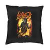 Modern Heavy Metal Rock Band Slayers Cushion Cover Velvet Pillow Case Living Room Decoration Pillowcase