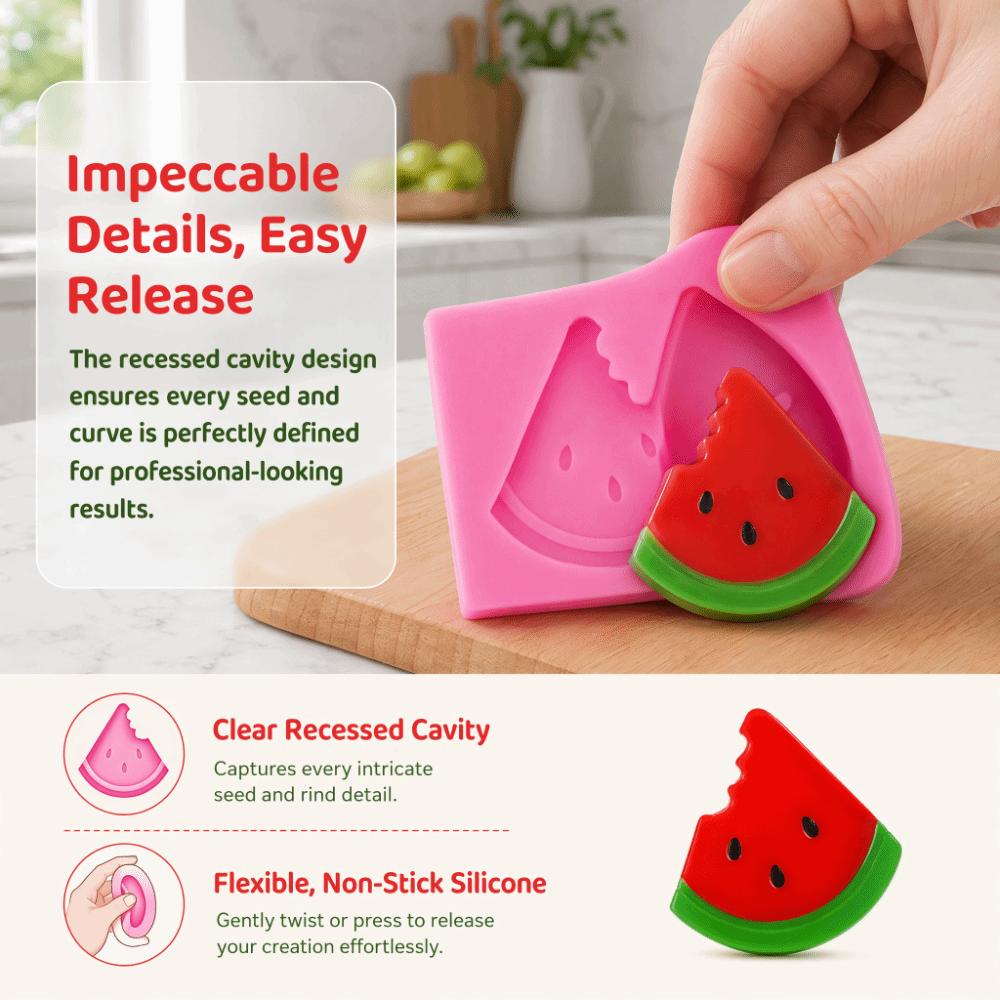 Silicone Chocolate Mould Washable Dessert Mould Fruit Shaped Silicone Mould Baking