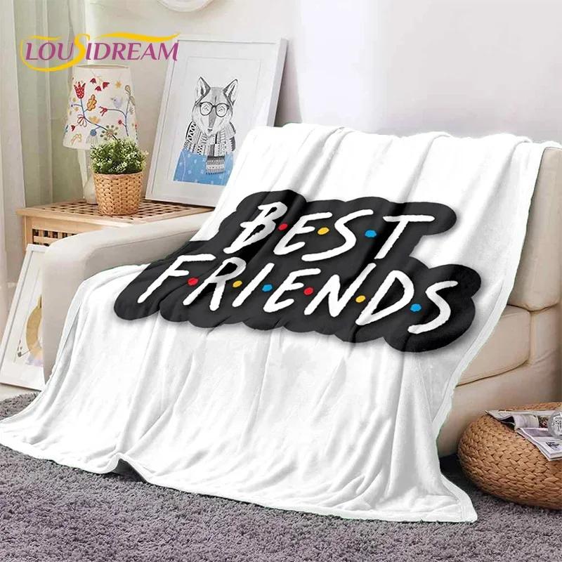 Latest Friends Classics TV 3D Soft Flannel Blankets,Throw Blanket Comfortable Blanket for Picnic Beds Sofa Home Bedroom Gift Kid