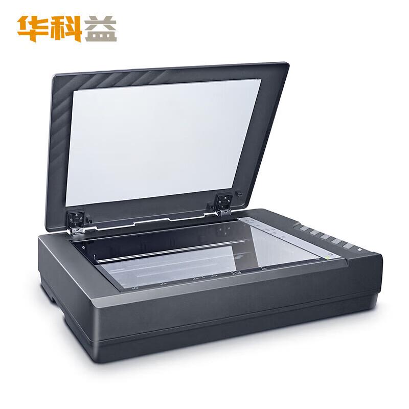 Huakeyi A380 Plus A3 High-Speed Flatbed Document Scanner CN plug (adapter included)