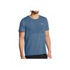 Under Armour Seamless Color Block Logo Comfortable Nautical Short Sleeve T-Shirt Men T-Shirts Blue 1375692-465