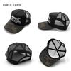 AVIREX Mesh Cap Hats Men's NUMBERING USA Large Size Big Size 57-59cm 62-64cm (57.0-59.0 Cm, BLACK CAMO(NUMBERING))