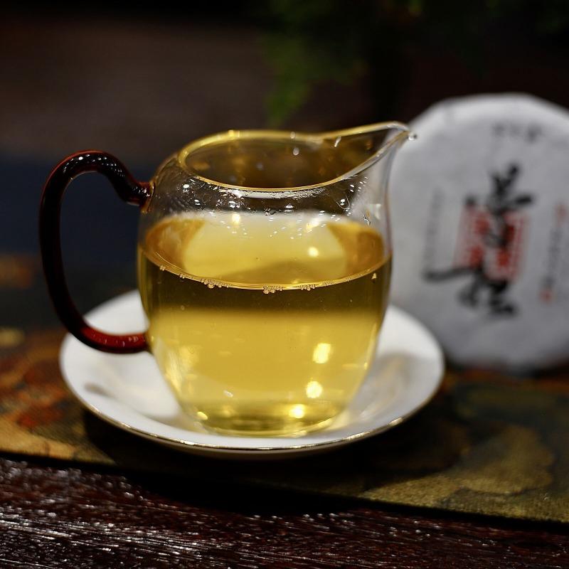 Yibang Mansong Pu-erh Raw Tea Cake Yiwu Seven Seeds Pu-erh Tea Cake 100g/3.52oz