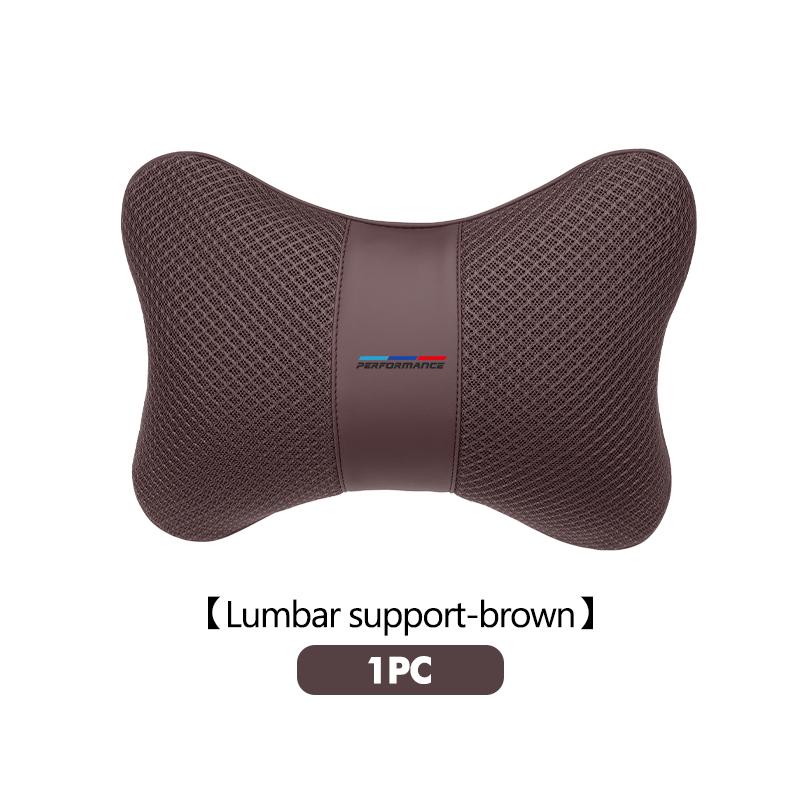 tclvr3 For BMW New Breathable Car Seat Cushion Neck support Support Headrest Pad Pillow 1 3 5 Series X1 X3 X4 X5 X7 G20 G38 F20 F39 F48