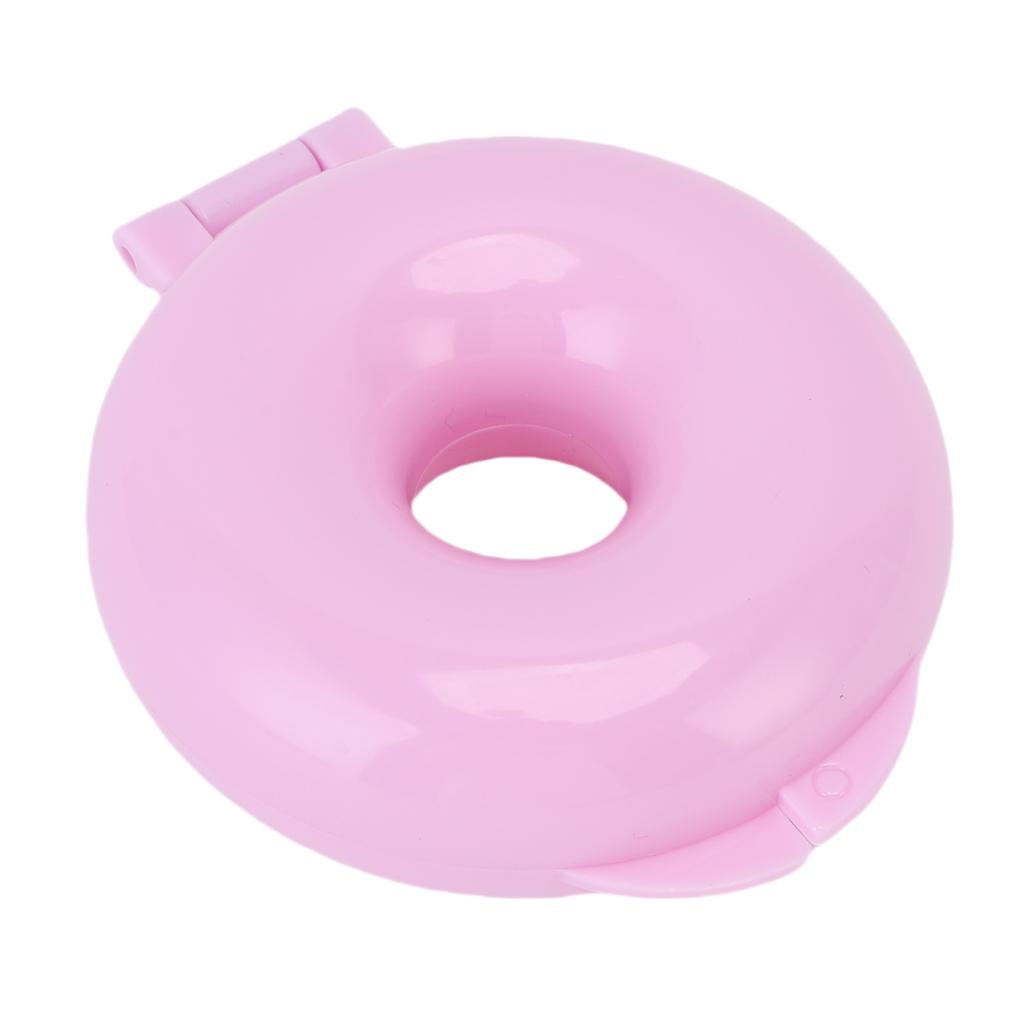 Donut Mold Cake Pop Disk Shape Press Cutter Pusher Baking Tool for Home Birthday Parties Wedding Desserts Pink