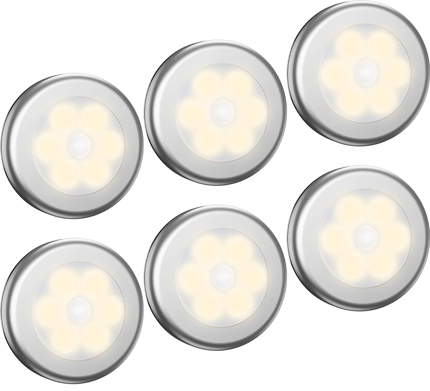 

AMIR LED Sensor LED Night 3M Tape for Indoor Set of Warm White Light, Battery-Operated, Small, Wireless, Magnetic, Light, Flashlight, Adhesive,