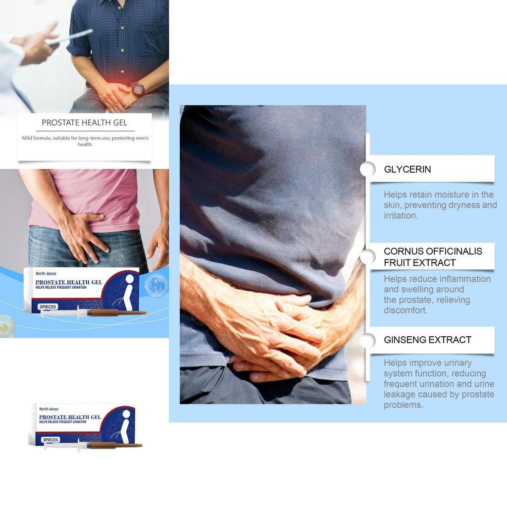 North Moon Gentle Herbal Care Gel For Men Soothing Skin Moisturizing Formula Set