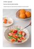 Japanese Retro White Glaze Ceramic Breakfast Plate - Creative and Simple Design for Cakes and More