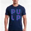 Pulp Neon Logo Tshirt Summer Casual Cotton Tee Oversized Streetwear Tops Vintage Graphic Print Loose Fit Short Sleeve