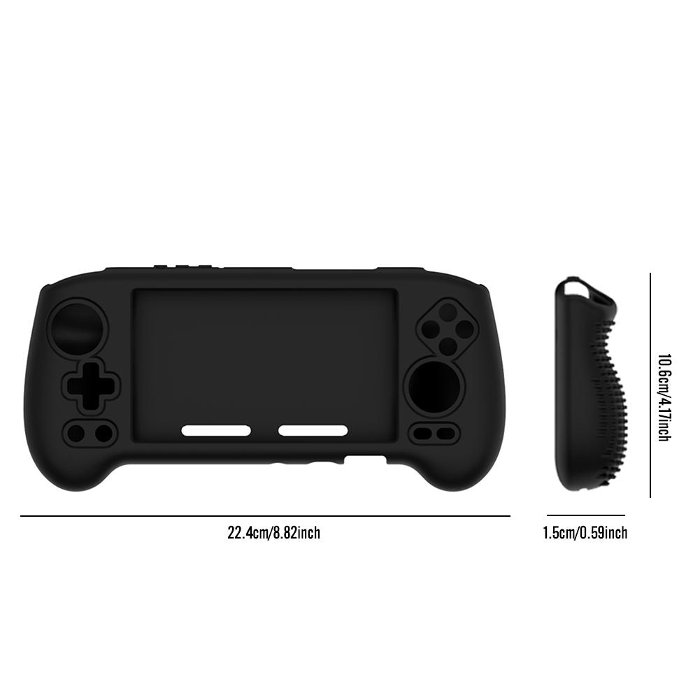 

Защитный чехол для путешествий EVA, противоударный защитный чехол, устойчивый к царапинам, сумка для переноски игровой консоли с сетчатым карманом для Anbernic RG556