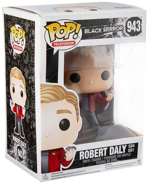 Figurine - BLACK MIRROR - Robert Daly - Bobble Head POP N° 943 - Collection limitée - Cadeau original