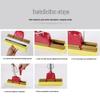 38cm Dual-Use Sponge Mop: Wet/Dry, Wash-Free, Easy Hand Operation