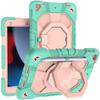 3in1 Shockproof Case IPad 7/8/9th Gen 10.2 Inch 360 Rotation Stand Hand Strap PCSilicone Cover