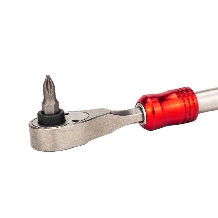 Chiave a cricchetto dinamometrica a singola estremità Cacciavite portatile Set di inserti per bussole Leggero Strumento di riparazione a cricchetto per biciclette Durevole