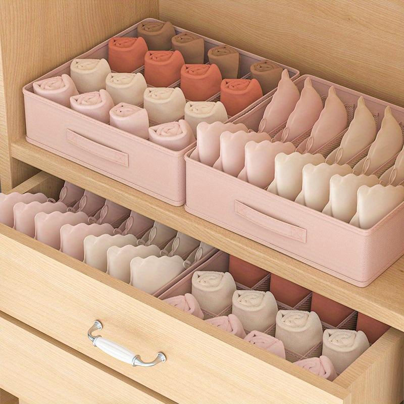 1PC Underwear Organizer Cabinet Drawer Separator Box Organizer Socks Bra Belt Panties Storage Box Wardrobe Clothes Storage Tool