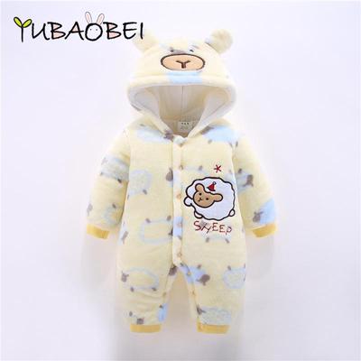 Baby Winter Baby Girls Costume Newborn Clothes Baby Rompers For Baby Boys Jumpsuit Infant Clothing