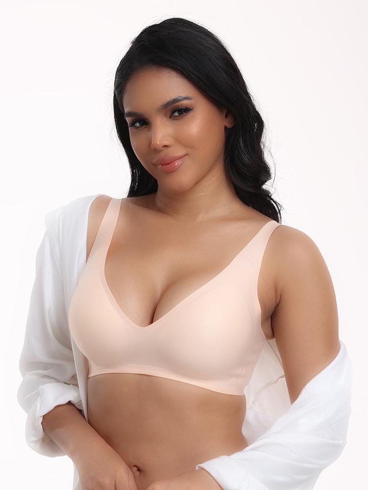 Cross-border Women's Seamless Wire-Free Full-Coverage Bra - Comfortable & Hot-Selling