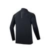 Anta Running Series Solid Color Long Sleeve T-Shirt Men Tops Dark-Gray 952435402-4