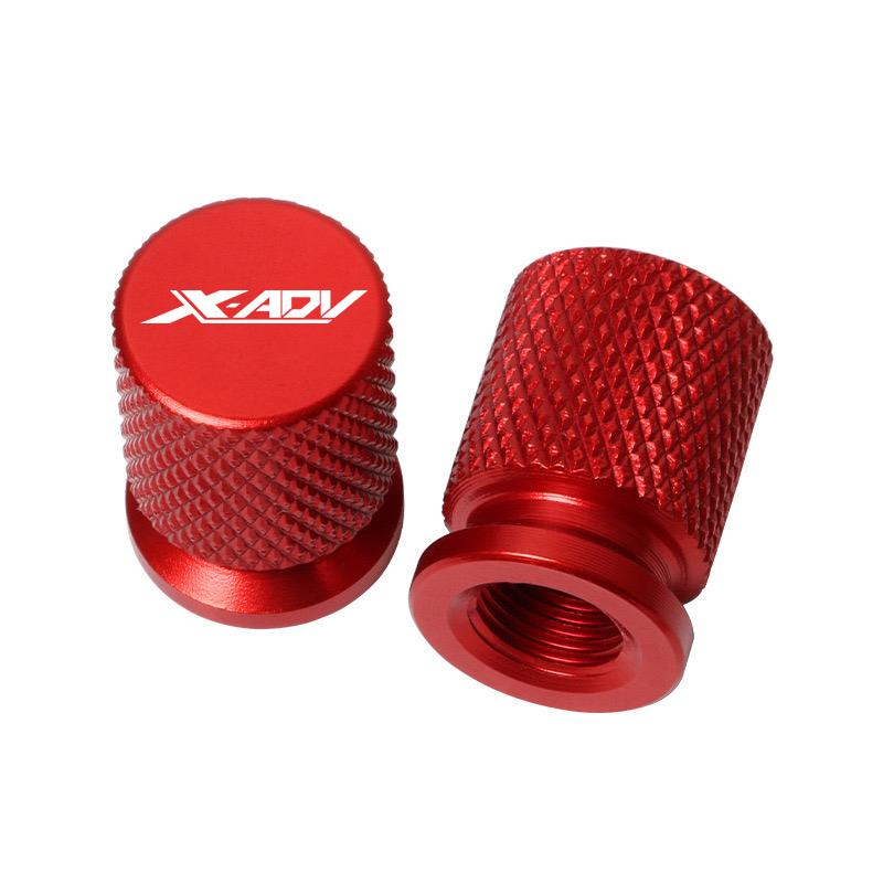 2 Pcs For Honda XADV X ADV X-ADV 750 2018-2024 All Year Motorcycle Accessories CNC Aluminum Wheel Tire Valve Stem Caps Covers ajw256
