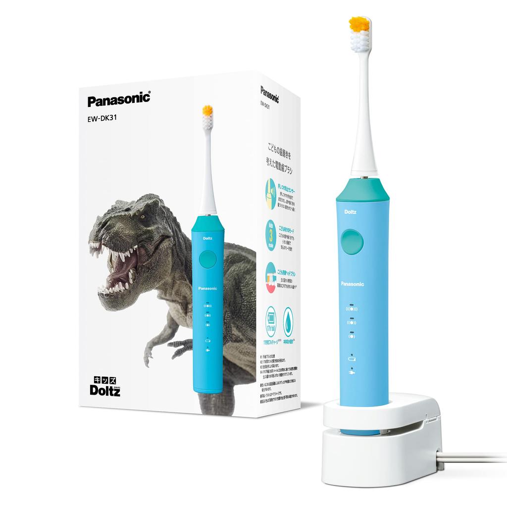 Panasonic Electric Toothbrush Kids Dolts Blue EW-DK31-A