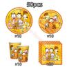 Articoli Decorativi per Festa di Compleanno Gatto Carino Stoviglie Topper per Torta Palloncini G-Garfieldes Stendardo Sfondo Festa per Bebè Bomboniere per Feste Bambini