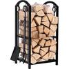 Log Holder - Amagabeli - 74x40x30cm - Steel - 4 Tools Included - Large Capacity