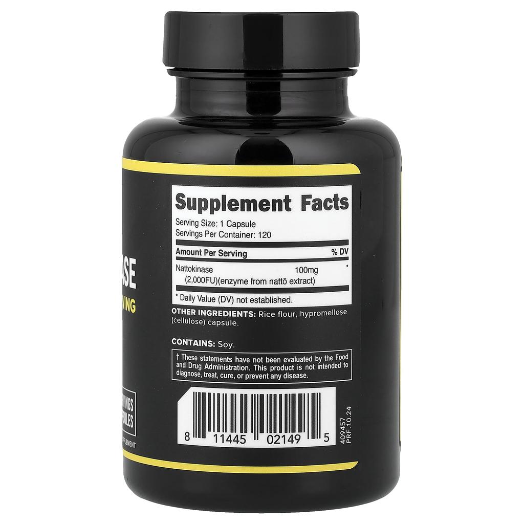 Primaforce Nattokinase, 100 Mg, 120 Capsules