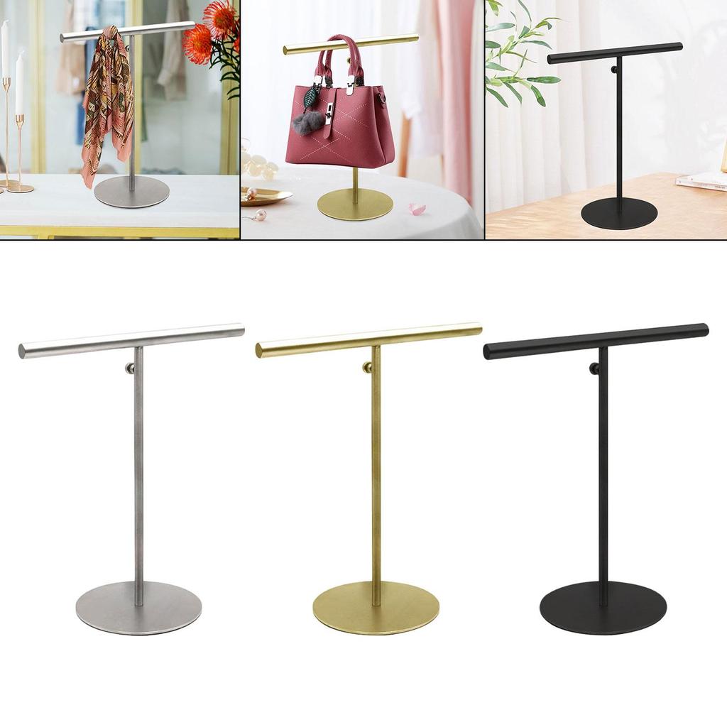 Bag Display Stand Tabletop Multipurpose Aesthetic Jewelry Organizer Adjustable Height for Boutique Store Home Shopping Mall