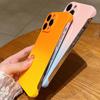 Applicable to iphone16 mobile phone case gradual change 14 borderless apple 13 matte 12promax hard case 11 new 15