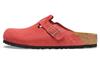 Boston Scamosciato Goffrato Velluto a Coste Stretto 'Sienna Red' 1026167