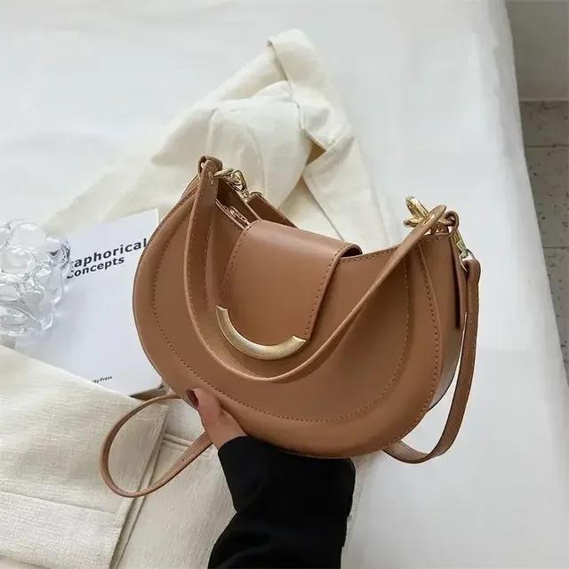 Shoulder Bags for Women 2026 Designer Brand Trend Leather Small Underarm Crossbody Handbags Women Purses Bags