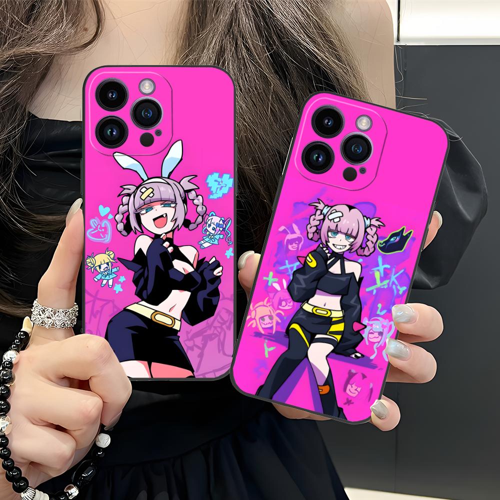 Nazuna Nanakusa Phone Case for iPhone 16 15 14 13 12 11 X XR XS 8 7 Pro Max Plus Mini Black Cover Smartphone Cellphones