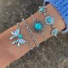 Bohemian Style Rice Bead Shell Multi-layer Bracelet Ethnic Style Rope Braided Bracelet