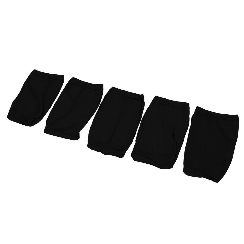 20pcs Pool Skimmer Socks Reusable Mesh Pool Filter Socks for Most Pool Skimmer Baskets Black