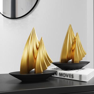 Moderner Stil Segelboot Ornament Weinkühler Dekoration Wohnzimmer TV-Schrank Büro Weiche Dekoration Nische Handwerk