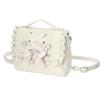 Sweet Bow Pink Mochila Women Fairyocre Aesthetic Handle Leather Crossbody Bags Ladies Lolita Large Capacity Square Mochilas 2025