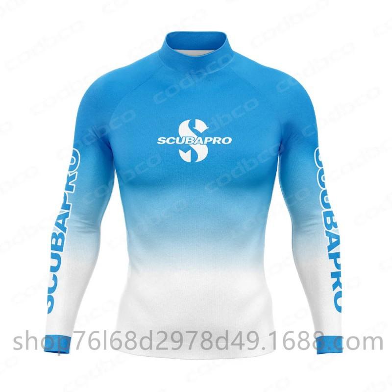 SCUBA Skuba Surfing Suit Outdoor Sunblock Snorkeling Swimsuit Split Long-sleeved Jellyfish Quick-drying Diving
