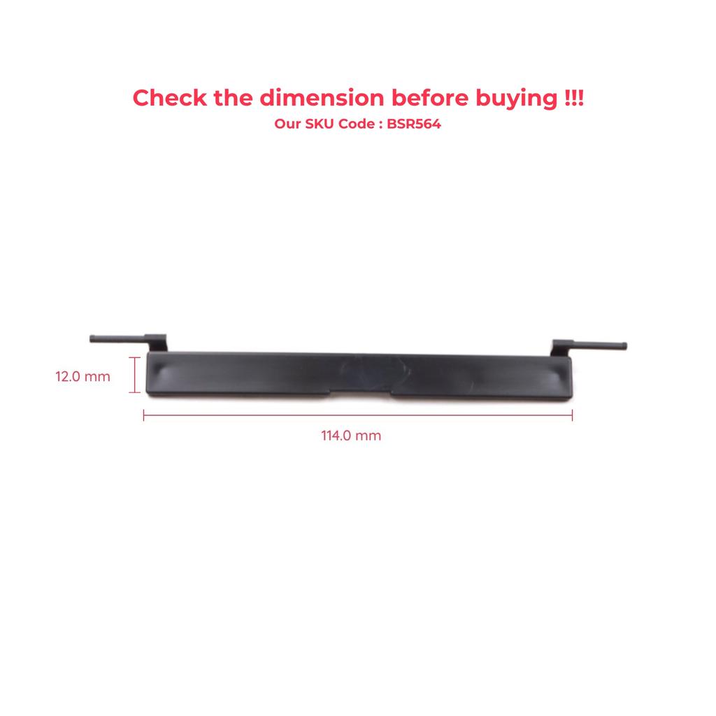 BSR564 Roof Rack Carrier Molding Port Bag Rail Lid Cover Trim Water Strip Case 114*12 Mm for BMW 3 Series F30 F31 F34 F35 F80 M3 LCI 2012-2019