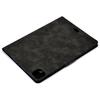 For iPad Pro 11 (2024) Case Cowhide Texture Leather Tablet Cover Multi-Angle Viewing