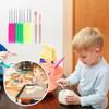 Cake Decorating Tool Set (15 Pcs),Cake Decorating Supplies Kit, Cookie Decorating Tools,Cookie Decoration Brushes Cookie Scriber Needles Sugar Stir