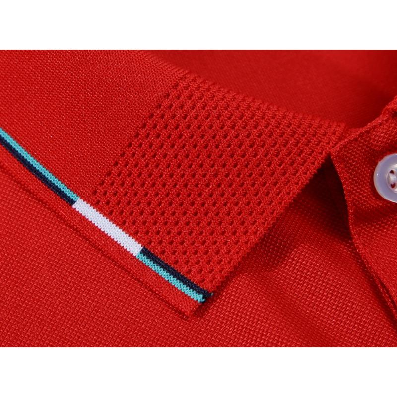 2026 Summer Short-sleeved T-shirt Men's Polo Business Casual Polo Shirt Men's Slim Fashion Men's Polo Cotton High-quality T-shirt Simple Outdoor