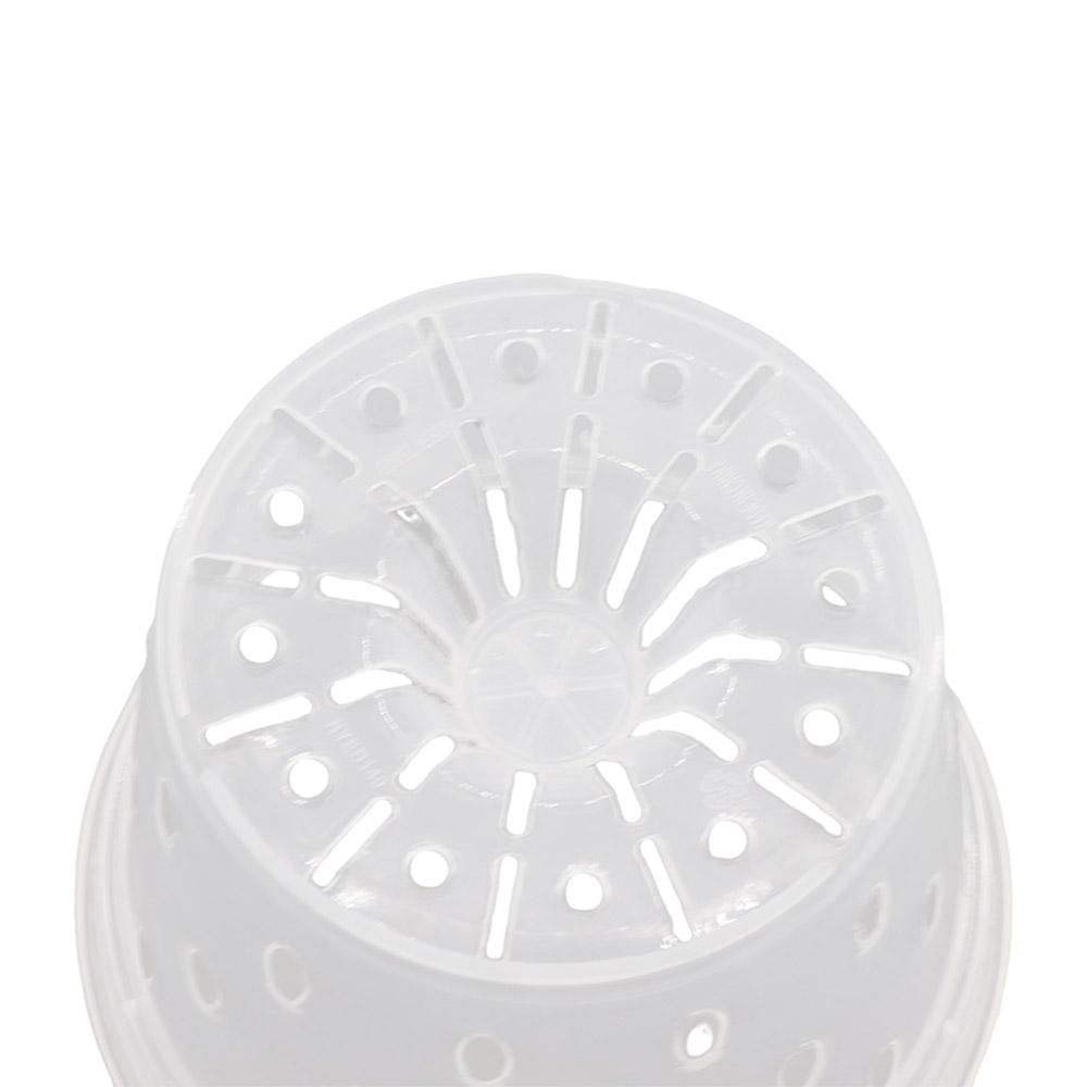 Stomata Plastic Transparent Flowerpot Plant Pots For Phalaenopsis Orchid Planting Orchid Pot