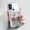 Anti-scratch Casing For TCL 30 SE/TCL 30E/TCL 306/TCL 305 Cover Soft Silicone Black Shell Golden Butterflie And Flower Pattern