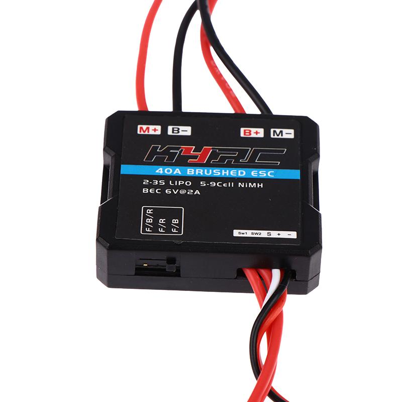 40A kartáčovaný elektronický regulátor rychlosti Esc pro Wpl C24 C34 Mn D90 Mn99S Mn86S
