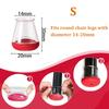 24 Pcs Chair Leg Floor Protectors for Hardwood Floors Silicone Covers Felt Pads Furniture Leg Caps Anti-Scratch Reduce Noise Fit 14-40mm